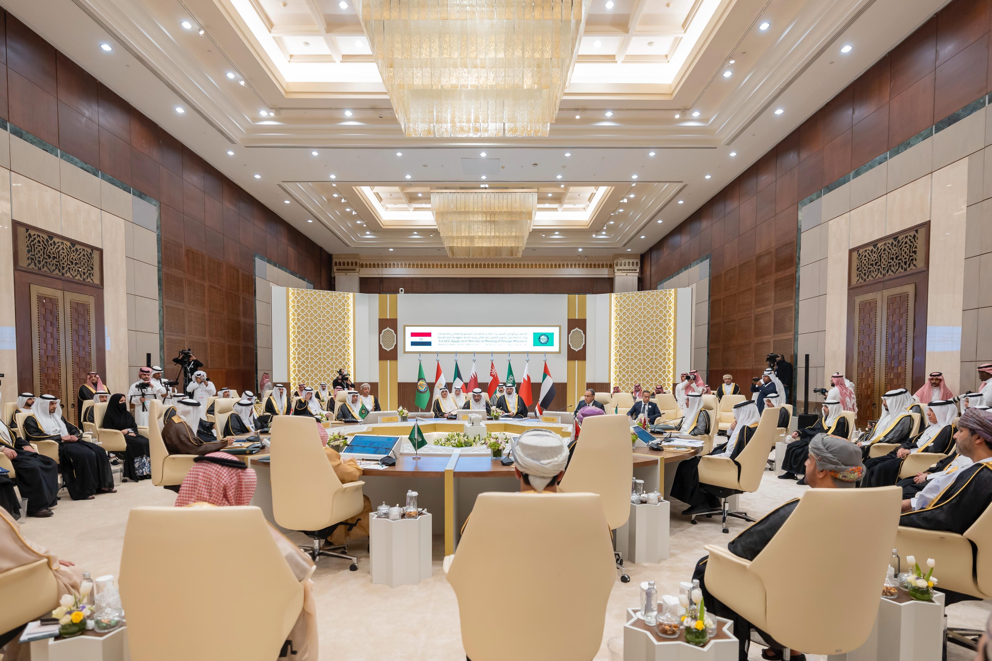 وزير الخارجية يشارك فى الاجتماع الوزارى المشترك مع دول مجلس التعاون الخليجى