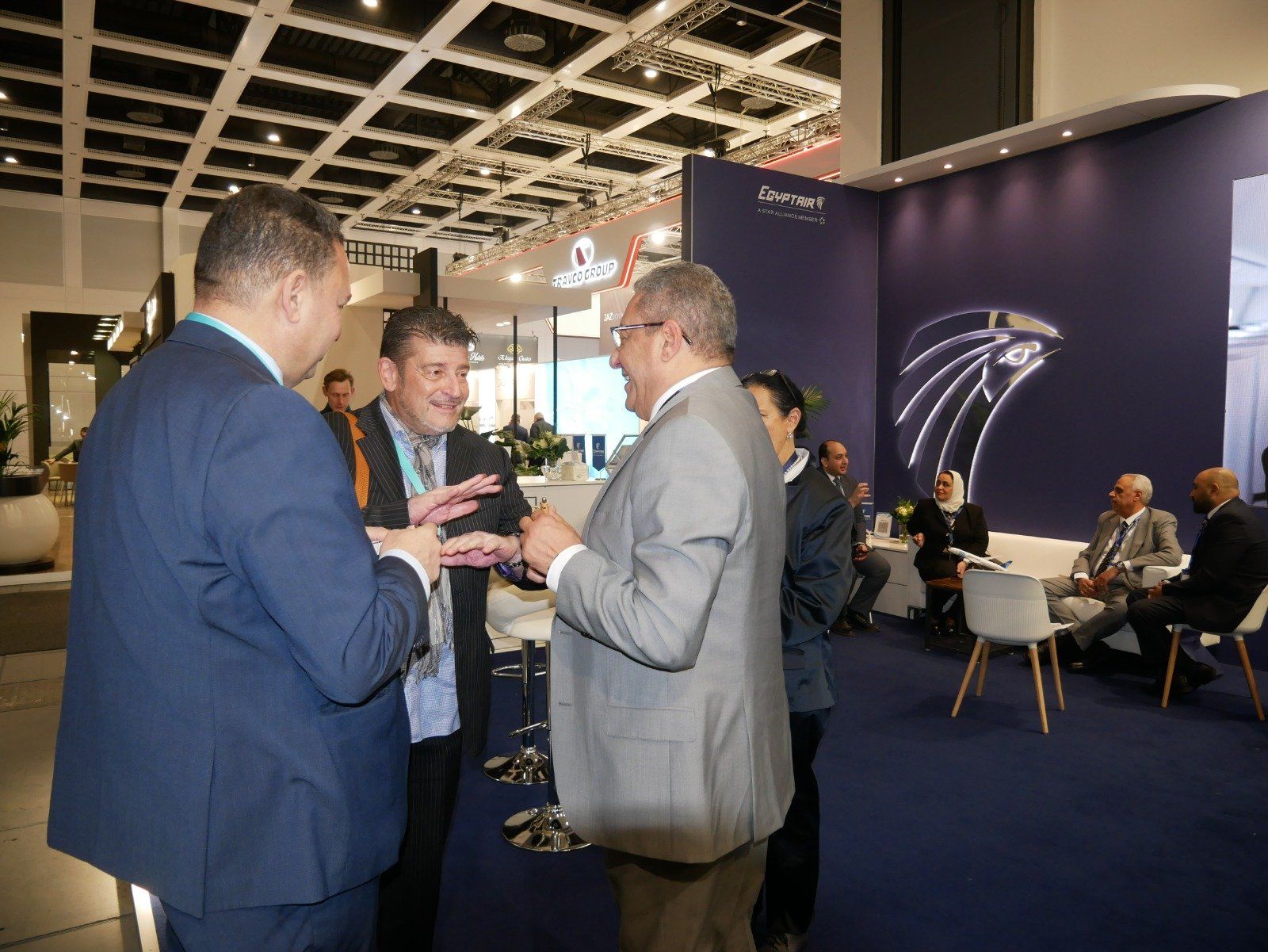 مصر للطيران تواصل اجتماعاتها في بورصة برلين للسياحة والسفر ITB