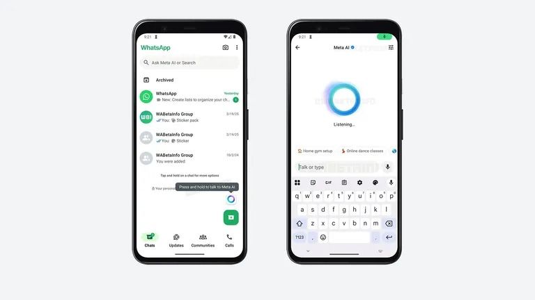تكنولوجيا: واتساب يحصل على أكبر تحديث منذ سنوات يتضمن الذكاء الاصطناعى Meta AI