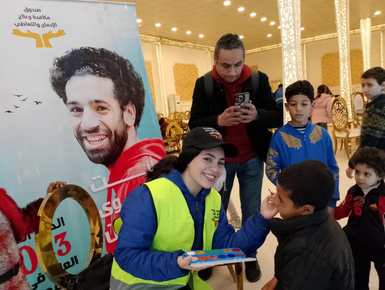 صندوق مكافحة الإدمان يشارك فى قوافل حياة كريمة لرفع الوعى بخطورة المخدرات