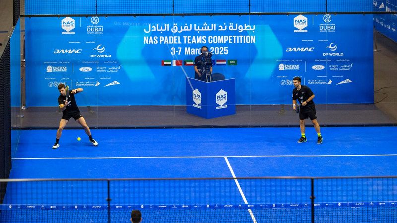 الامارات | فريق الإمارات يضرب موعداً مع «هولندا» في نهائي البادل بدورة ند الشبا