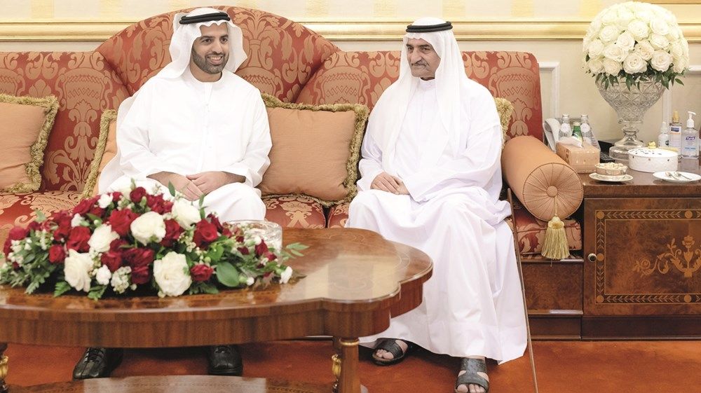 الحكام يستقبلون المهنئين بشهر رمضان المبارك