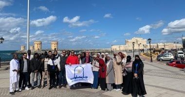 جامعة حلوان تنظم رحلات للطلاب الوافدين لتعريفهم بالمعالم الأثرية والسياحية