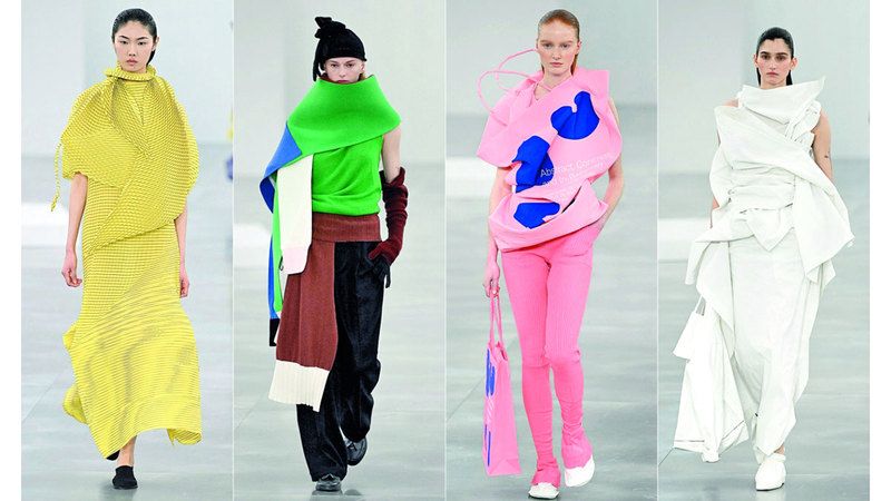 الامارات | أزياء يابانية تلوّن «موضة باريس» بالفرحة