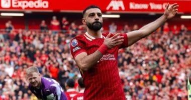 صفحة ليفربول تحتفى بإنجاز محمد صلاح بواسطة "قلبى ومفتاحه"