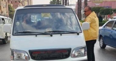 محافظة الجيزة تضبط 270 مخالفة لسيارات السرفيس وتتحفظ على 9 مركبات