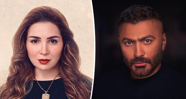 تامر حسني يهنئ مي عز الدين على نجاح مسلسلها.. وهكذا ردّت