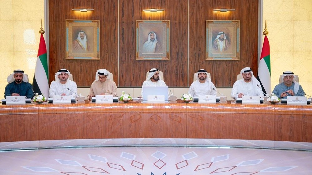 محمد بن راشد يترأس اجتماعا لمجلس الوزراء