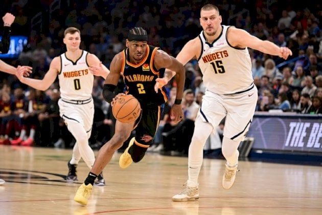 "أن بي ايه": غلجيوس-ألكسندر يتفوق على يوكيتش ويقود ثاندر لتعزيز صدارته