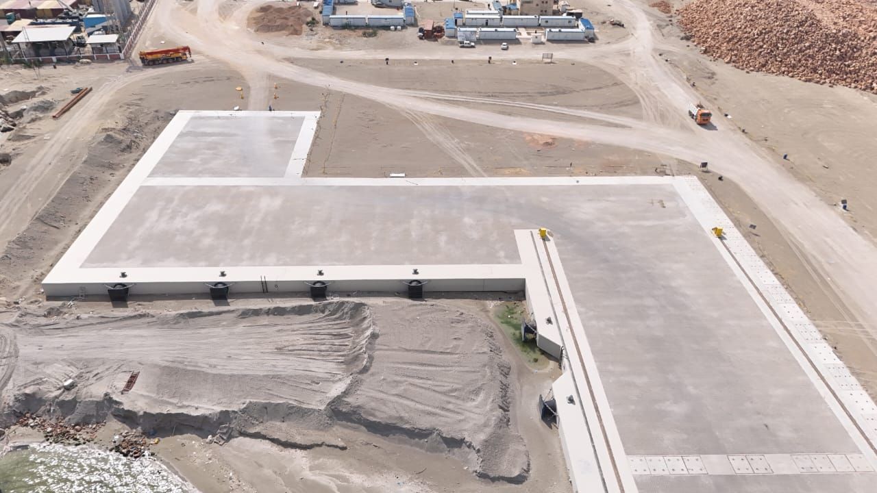 شاهد أحدث تصوير جوى لمشروع إنشاء محطة تحيا مصر 2 متعددة الأغراض.. صور