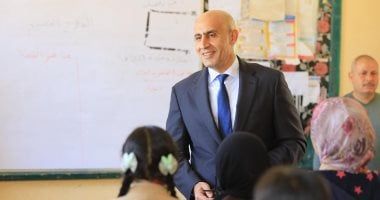 وزير التعليم خلال جولته بمدارس الفيوم يوجه الطلاب بالاهتمام بمجال التكنولوجيا
