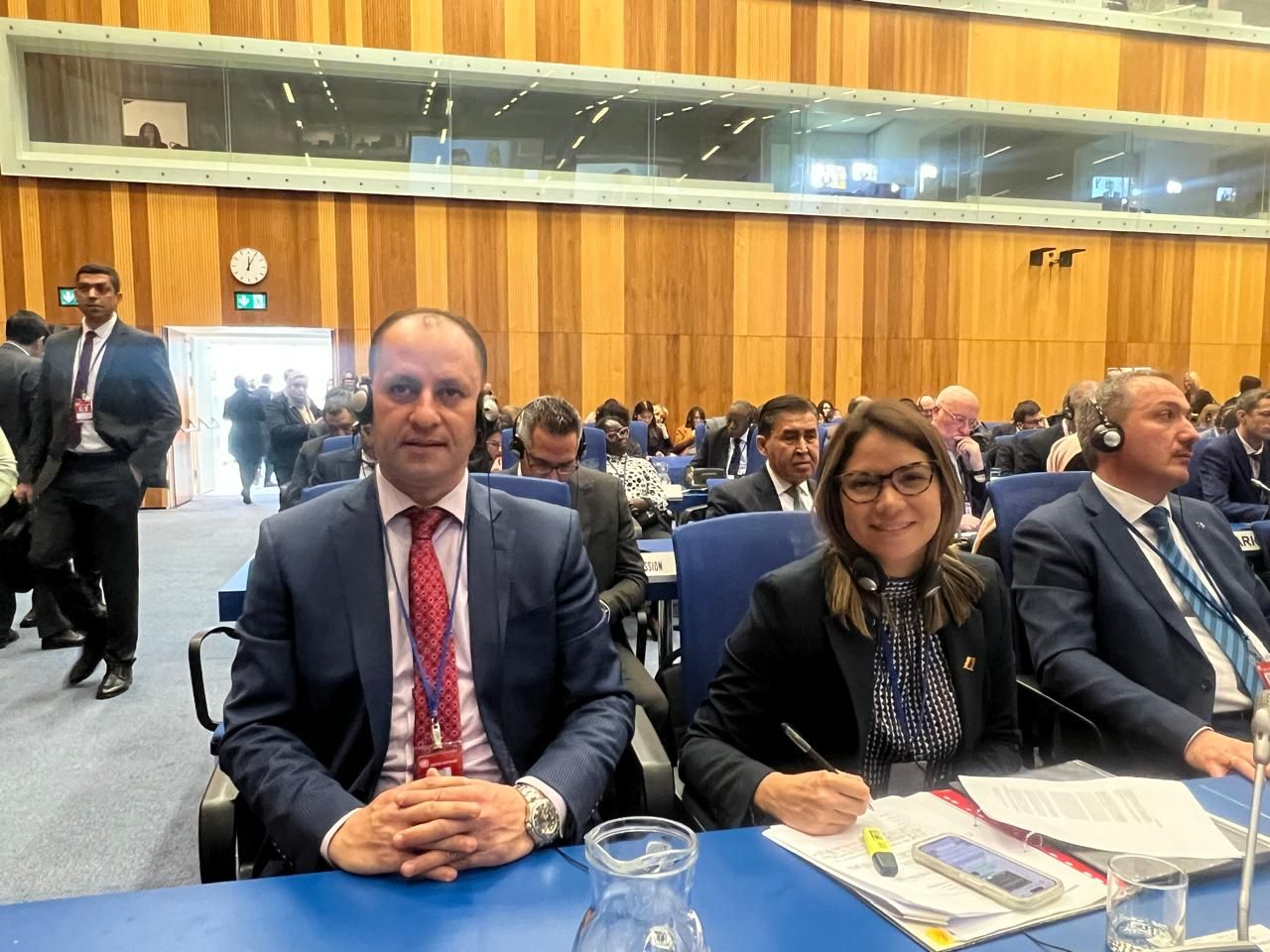 توافد ممثلى الدول على مقر الأمم المتحدة بفيينا للمشاركة فى اجتماعات اللجنة الدولية للرقابة على المخدرات