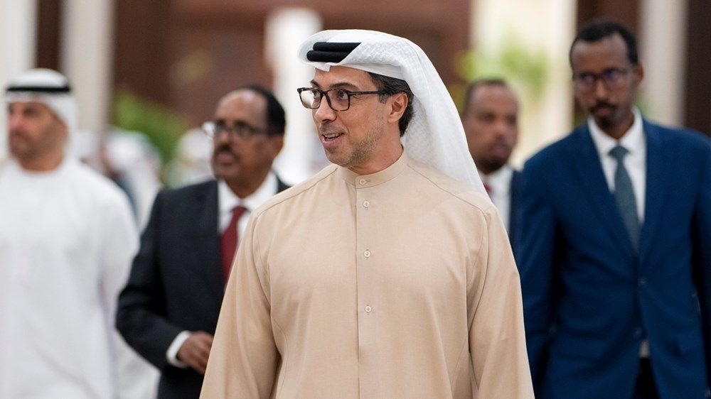 رئيس الدولة يستقبل الرئيس الصومالي