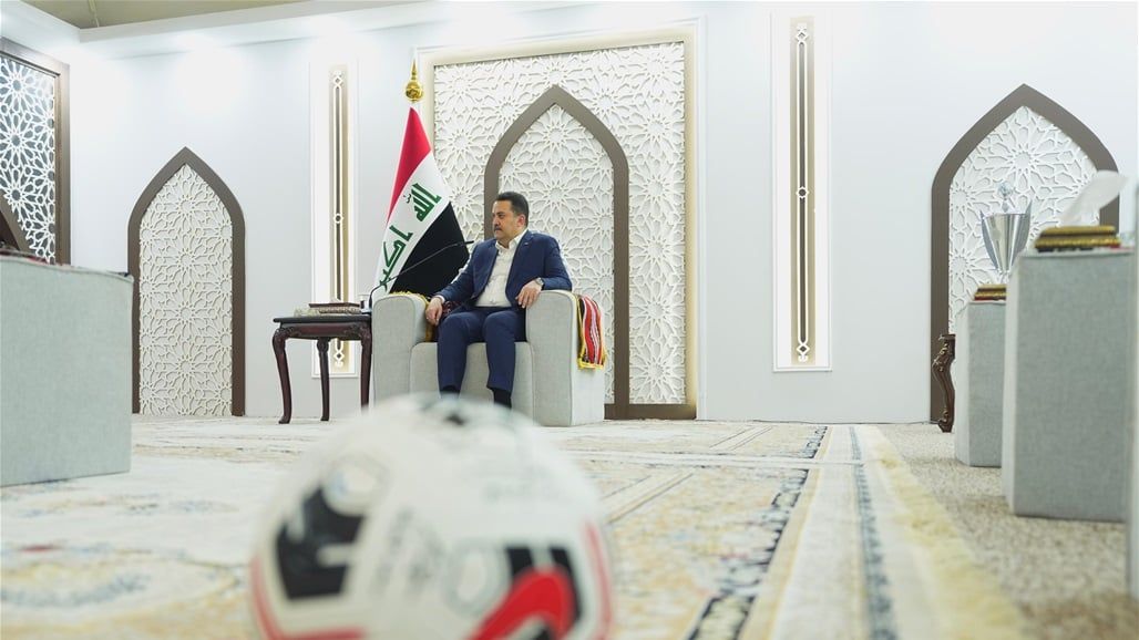 السوداني: مستمرون بدعم الرياضة حتى تتكلل الجهود بالصعود للمونديال