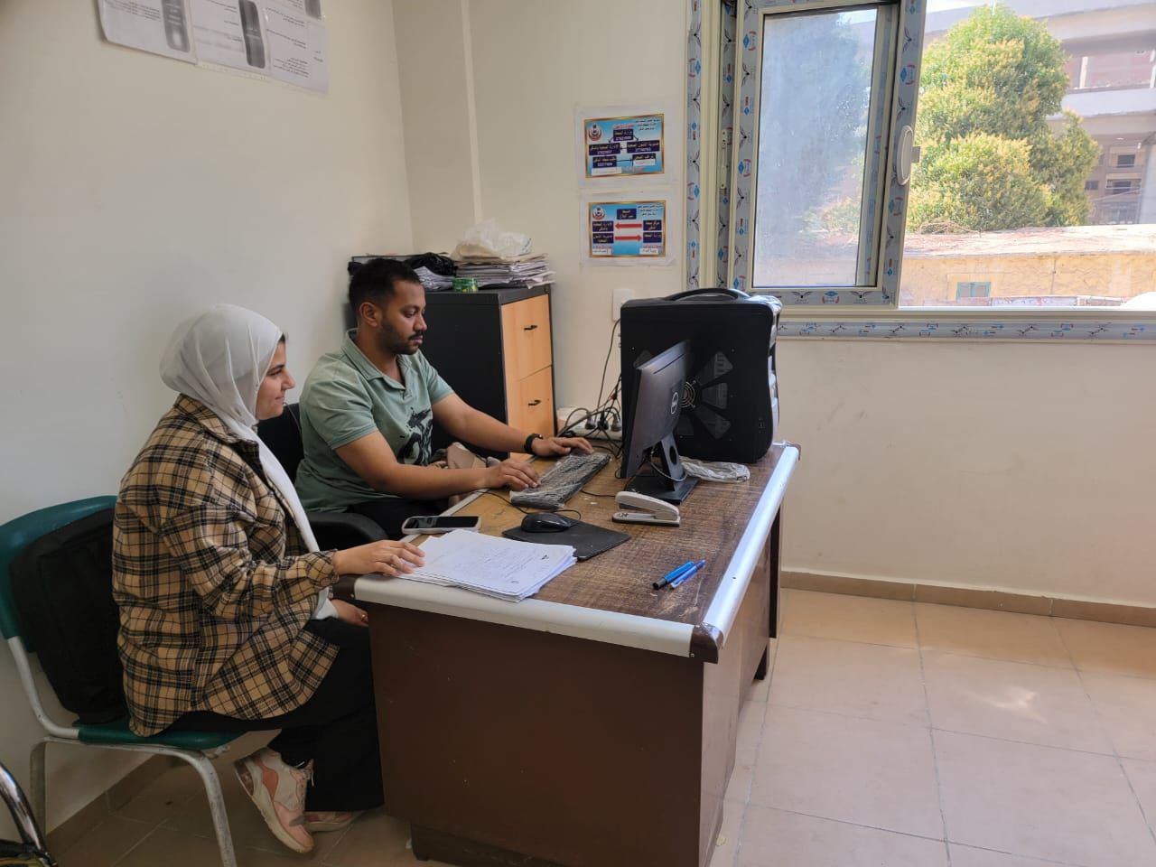 محافظ الجيزة يتابع الاستعدادات النهائية بوحدة صحة روضة السودان