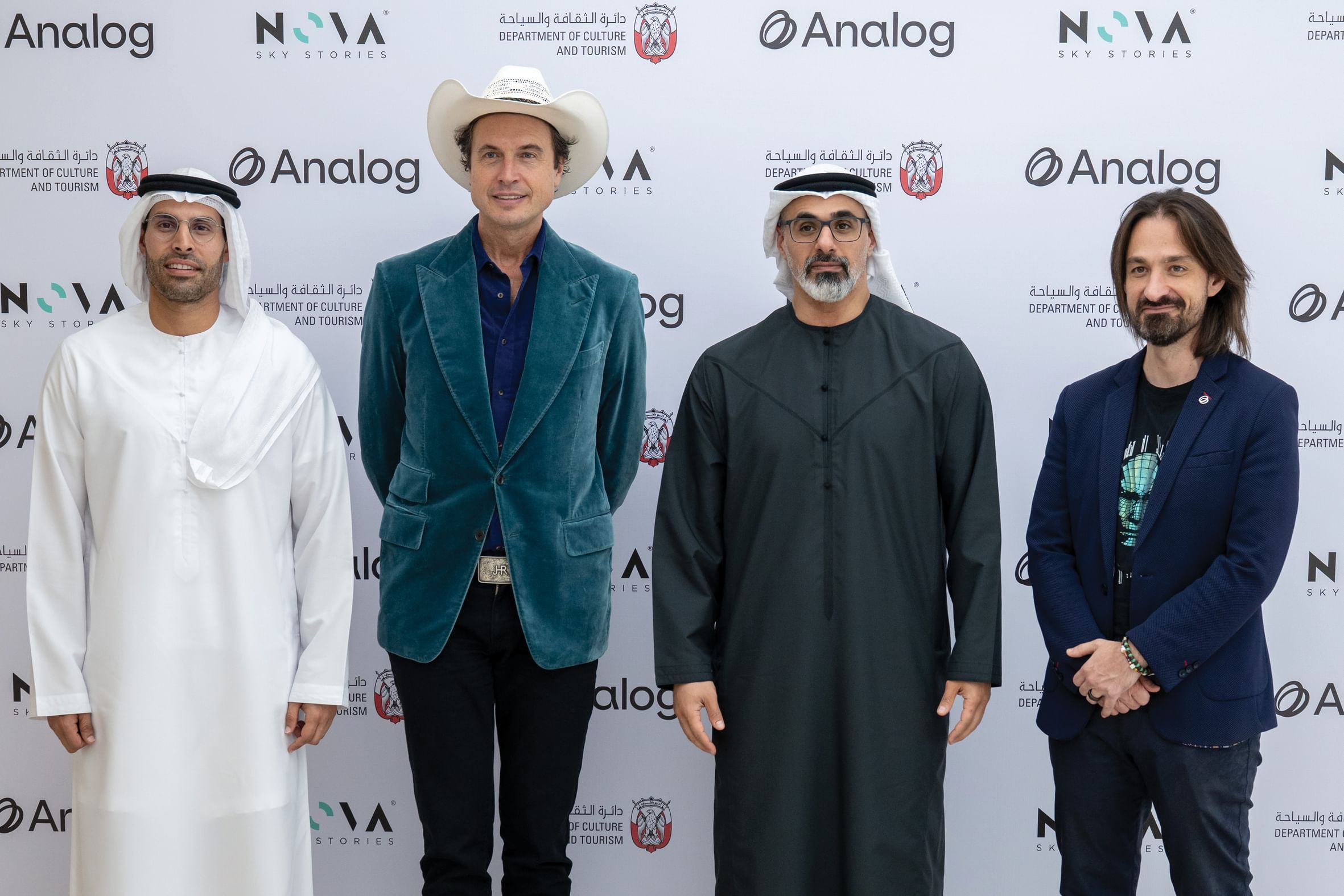 الامارات | خالد بن محمد بن زايد يشهد إطلاق شراكة إستراتيجية بين "دائرة الثقافة" و"نوفا سكاي ستوريز" و"أنالوج"