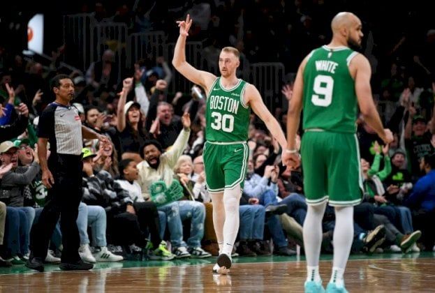 "أن بي أيه": الثلاثيات تمنح سلتيكس فوزه الخامس تواليا وناغتس يثأر من ثاندر