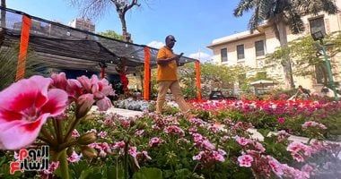 انطلاق النسخة الـ92 من معرض زهور الربيع عقب إجازة عيد الفطر