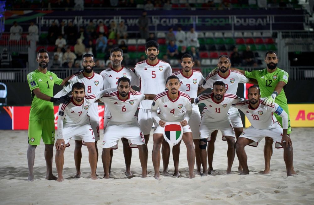 الامارات | منتخب الإمارات للكرة الشاطئية السادس عالمياً والأول عربياً وآسيوياً