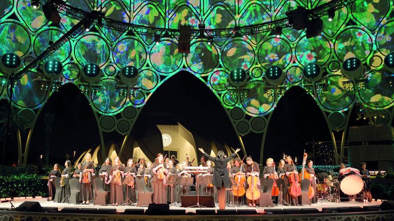 الامارات | الموسيقى الراقية تصدح مجدداً  تحت أنوار ساحة الوصل