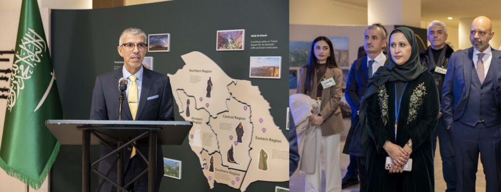 السعودية | افتتاح المعرض المصاحب لرئاسة السعودية لأعمال لجنة وضع المرأة في الأمم المتحدة بنيويورك