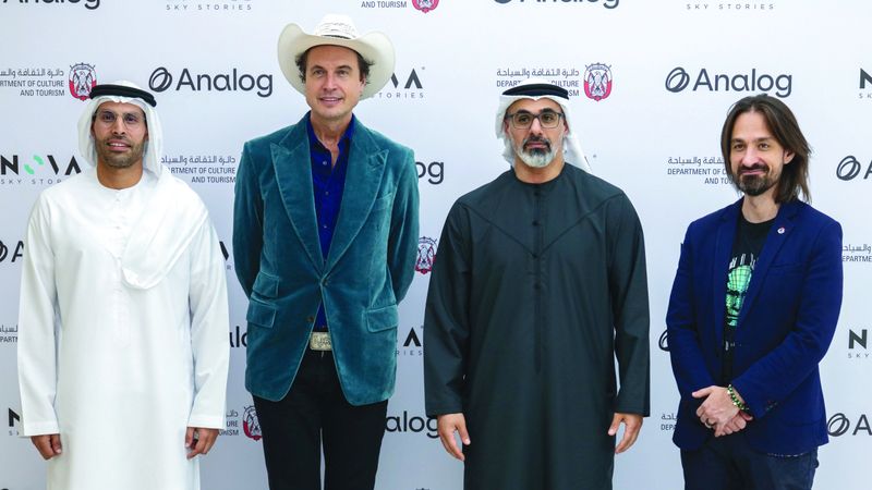 الامارات | خالد بن محمد يشهد إطلاق شراكة بين «دائرة الثقافة» و«نوفا سكاي ستوريز» و«أنالوج»