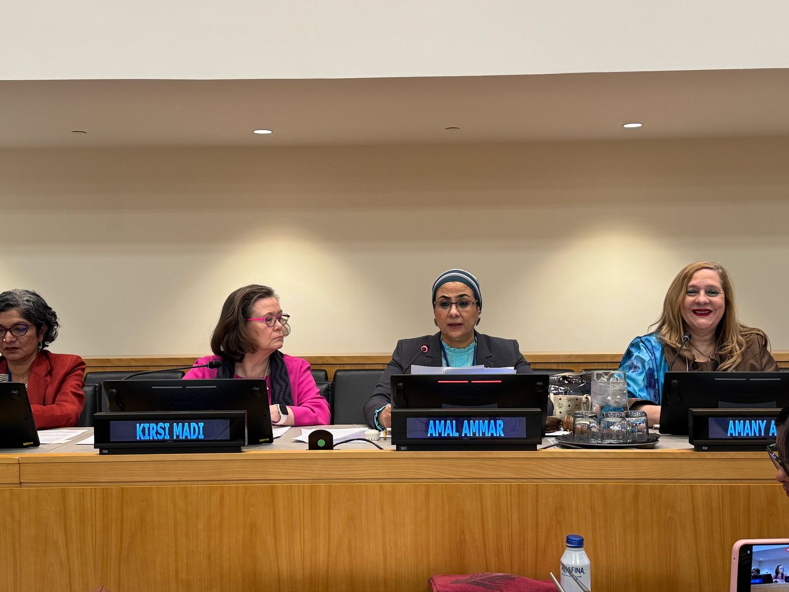 المستشارة أمل عمار: تعزيز دور المرأة فى المجتمع أصبح نهجا ثابتا تتبناه الدولة