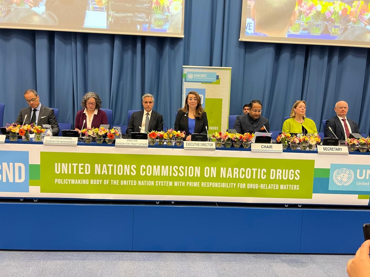 انطلاق فعاليات اجتماعات اللجنة الدولية للرقابة على المخدرات بفيينا لليوم الثالث