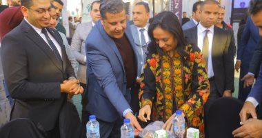 وزيرة التضامن تفتتح أكبر مطبخ ومائدة رحمن بالوراق ضمن جهود مؤسسة صناع الخير