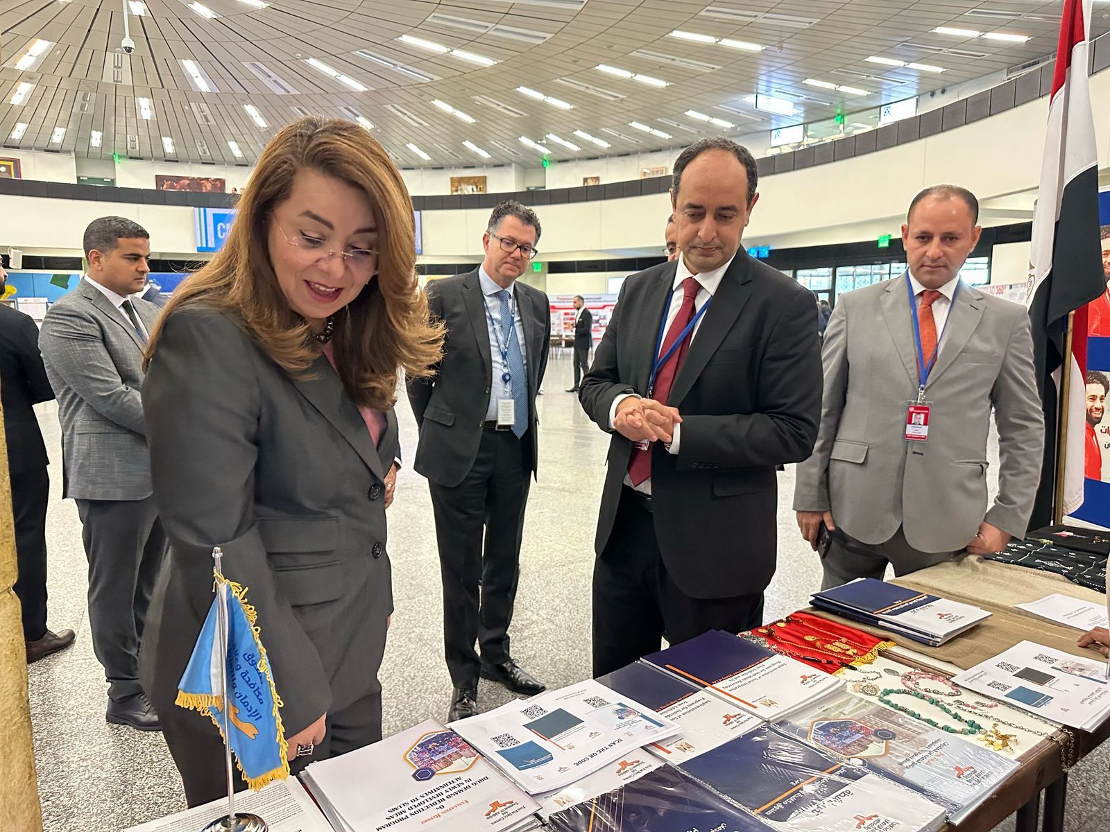 منتجات المتعافيات تتصدر معرض صندوق مكافحة الإدمان بمقر الامم المتحدة بفيينا