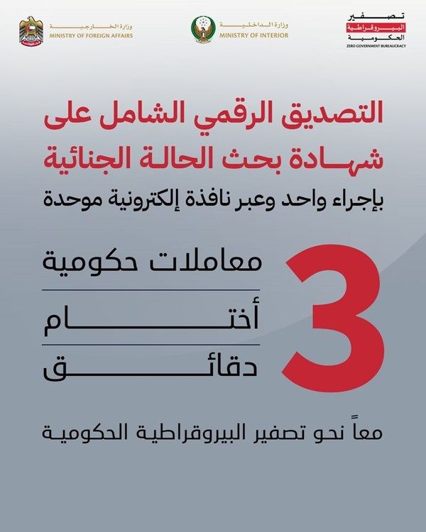 ربط إلكتروني بين "الداخلية" و"الخارجية" لتوفير خدمتي تصديق المستندات وشهادة بحث الحالة الجنائية