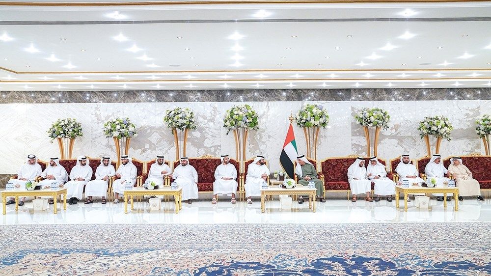 الحكام يواصلون استقبال المهنئين بشهر رمضان المبارك