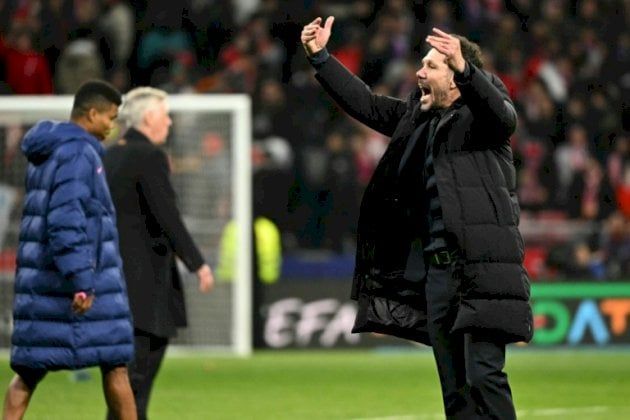 دوري أبطال أوروبا: سيميوني يشكك بقرار إلغاء ركلة ألفاريس الترجيحية