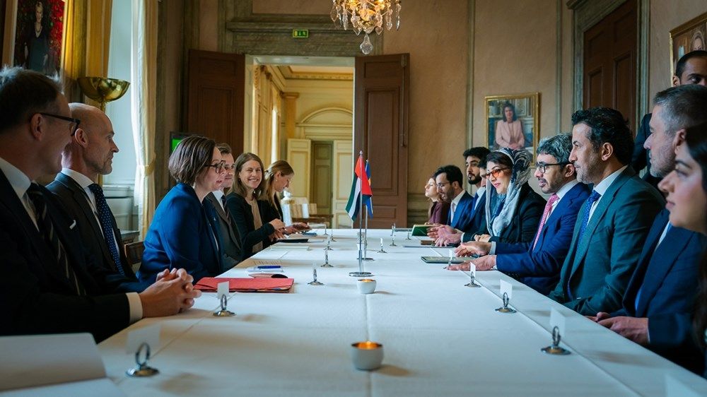 عبدالله بن زايد ووزيرة خارجية السويد يوقعان مذكرة تفاهم بين البلدين