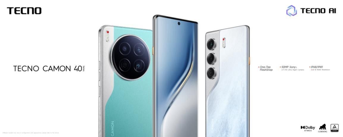 تكنولوجيا: افضل تجربة تصوير هاتف في فئته بالعالم: سلسلة CAMON 40 من TECNO