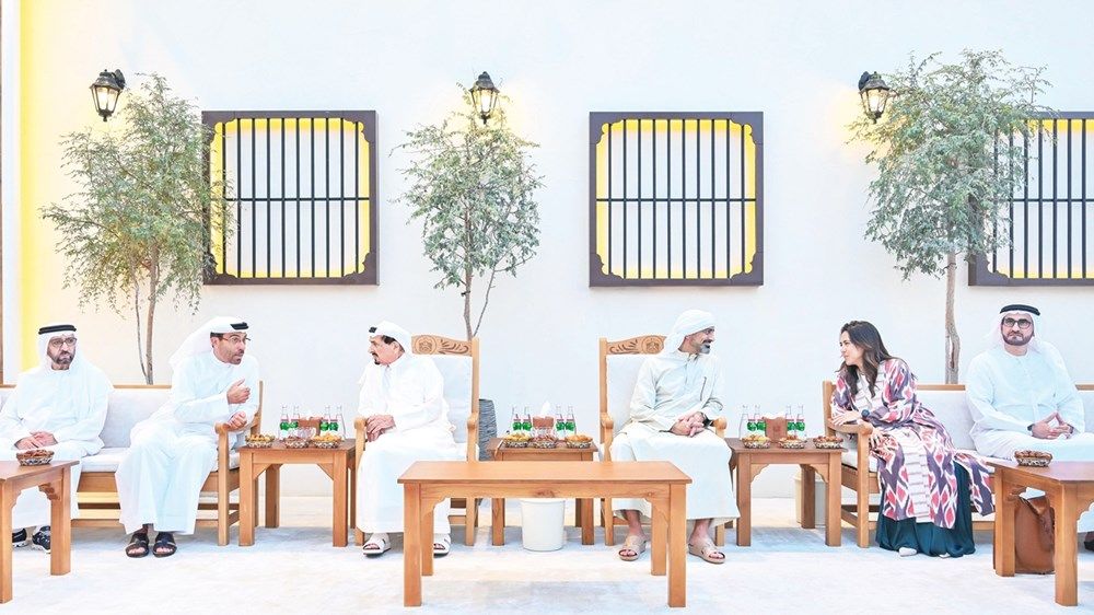 الحكام يواصلون استقبال المهنئين بشهر رمضان المبارك