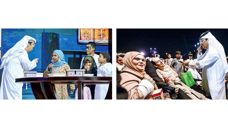 الامارات | «يا وليدي هات المندوس».. عبدالله إسماعيل ينشر الفرحة على الهواء مباشرة