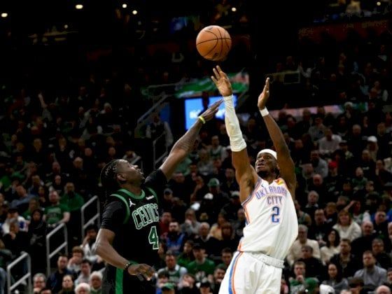 دوري أن بي ايه: غلجيوس-ألكسندر يقود ثاندر إلى الـ"بلاي أوف" بإسقاط سلتيكس