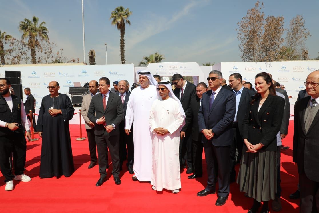 محافظ الجيزة يضع حجر الأساس لمشروع فندق سوفيتل ليجند الأهرامات