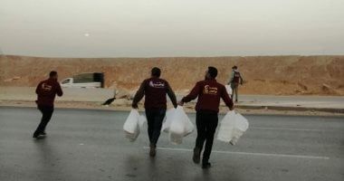 مؤسسة أبو العينين عضو التحالف الوطنى تواصل تقديم المائدة المتنقلة خلال شهر رمضان