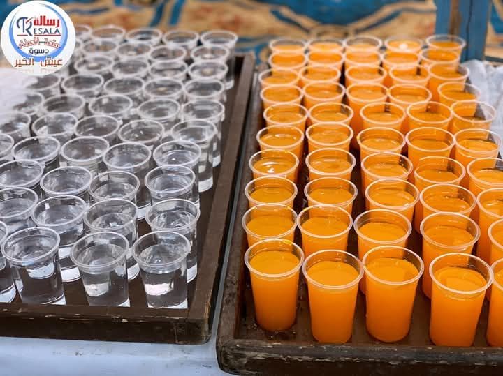 جمعية رسالة عضو التحالف الوطنى توزع 1466 وجبة إفطار صائم فى عدة محافظات