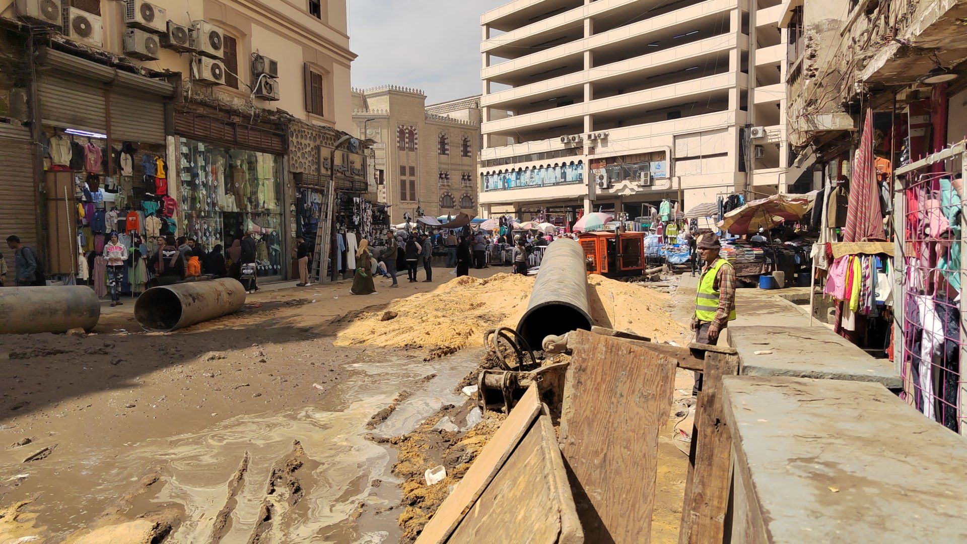 أين يذهب باعة العتبة الجائلون لحين انتهاء تطوير الموسكى؟ المحافظة تجيب