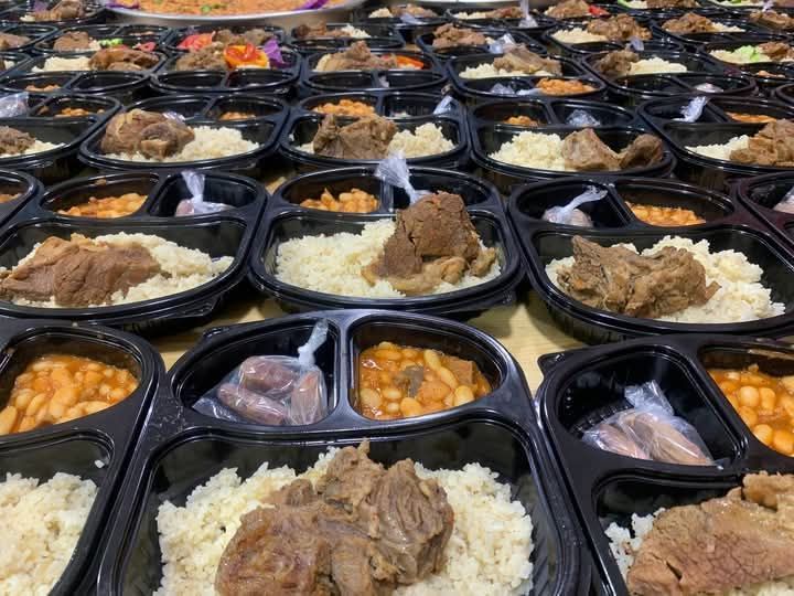 جمعية رسالة عضو التحالف الوطنى توزع 1466 وجبة إفطار صائم فى عدة محافظات