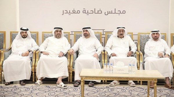 عبدالله بن سالم القاسمي يعزي في وفاة عائشة الشامسي