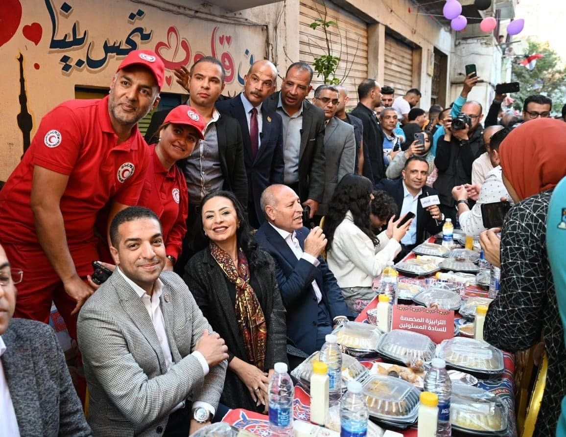 وزيرة التضامن: إفطار المطرية يؤكد على روح التكافل الاجتماعى للشعب المصرى