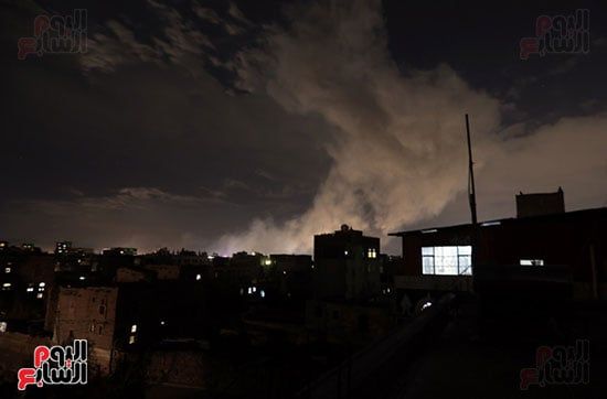 إعلام حوثي: 9 قتلى وأكثر من 10 جرحى إثر ضربات أمريكية لأحد أحياء صنعاء.. صور