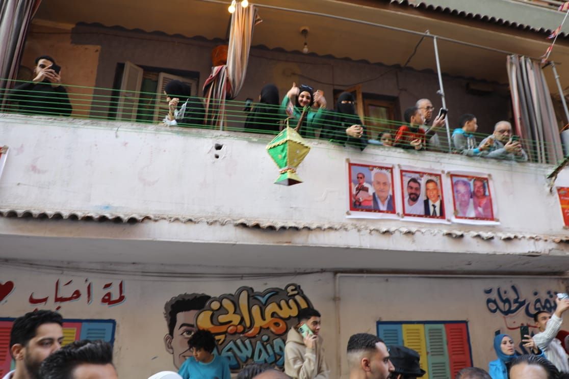 محافظ القاهرة يشارك فى حفل إفطار المطرية.. صور