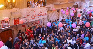 إفطار المطرية.. الآلاف يشاركون في أكبر حفل إفطار جماعى بمصر "صور"