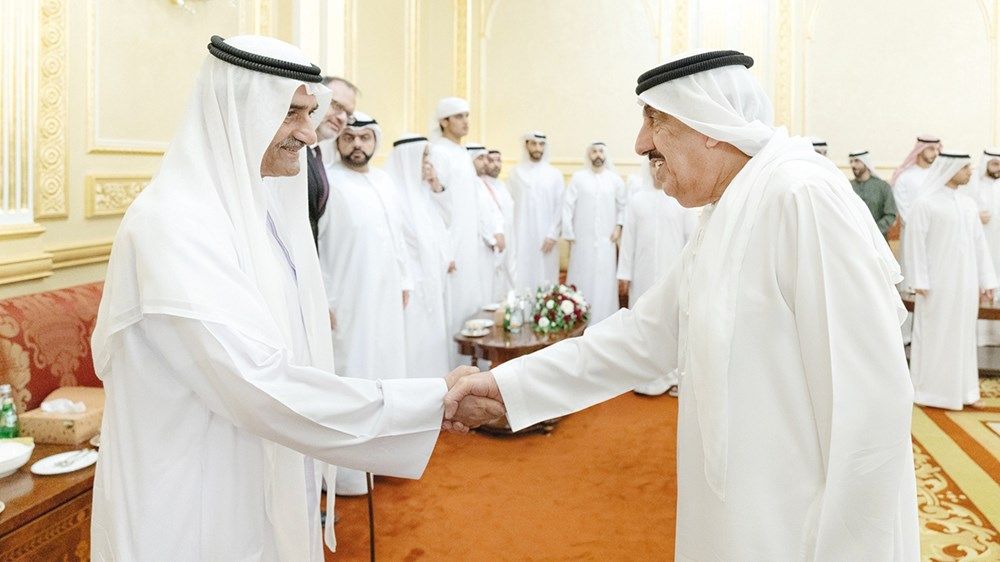 الحكام يواصلون استقبال المهنئين بشهر رمضان المبارك