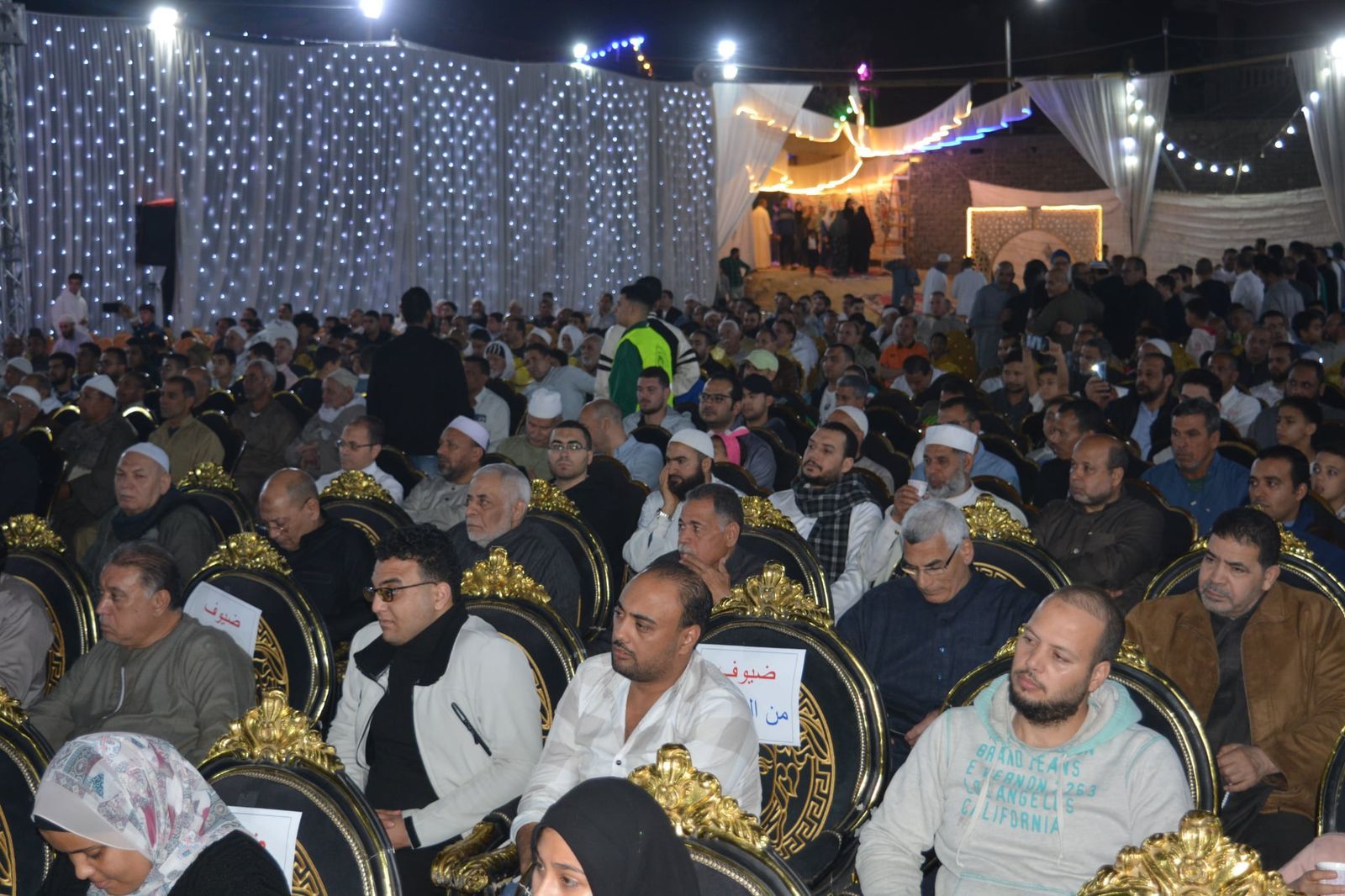 قرية بنى مجدول فى كرداسة تكرم أبناءها من حفظة القرآن.. ورحلات عمرة للأوائل